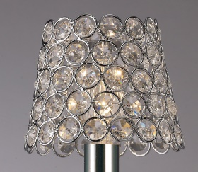Crystal Ring Shade Glass Crystal Shades Diyas Clip-On Shades Crystal Ring Shade Glass Crystal Shades Diyas Clip-On Shades